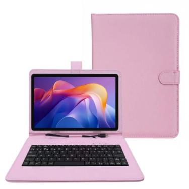 Imagem de Kit Capa com Teclado + Película p/ Tablet Xiaomi Redmi Pad 2 - DaiComm
