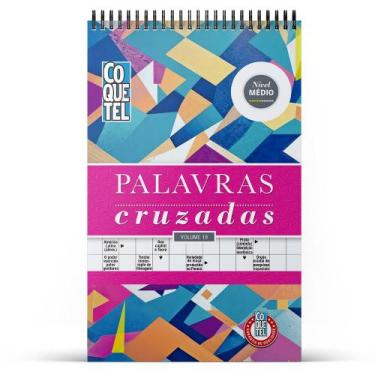 Imagem de Livro Coquetel Espiral Palavras Cruzadas Vol. 18: Nível Médio - Coquet