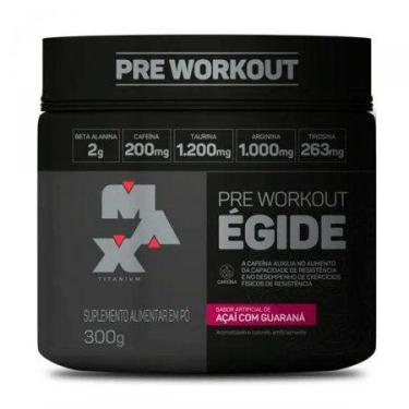 Imagem de Pré treino Égide 300G Açaí com Guaraná - Max Titanium