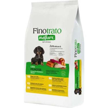 Imagem de Ração Finotrato Nature para cães filhotes raças pequenas e médias