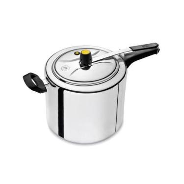 Imagem de Panela de Pressão 10 Litros Alumínio Polida - ABC