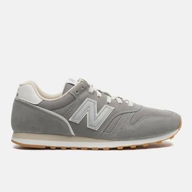 Imagem de Tênis New Balance 373 V2 Masculino Cinza Claro, Cinza, 44