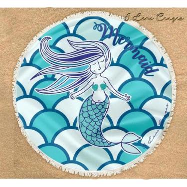 Imagem de Canga Redonda Mermaid / I Love Cangas