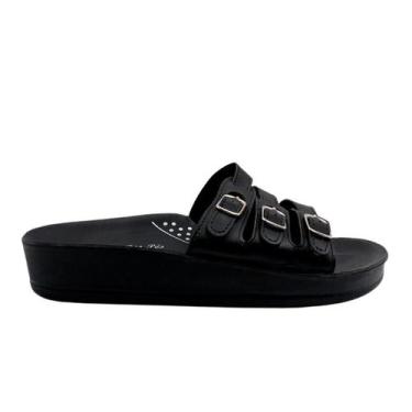 Imagem de Chinelo anatomico terapia dos pes feminino nb03, Preto, 35
