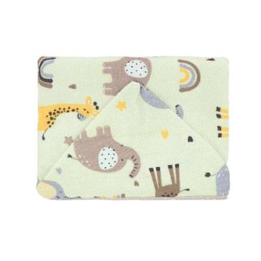 Imagem de Toalha de banho bebê Bublim Ref 76072, P, Amarelo