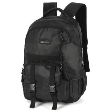 Imagem de Mochila Costas 18" UP4YOU com Bolsinha - Luxcel, Preto