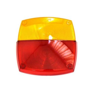 Imagem de LENTE BICOLOR LANTERNA TRASEIRA GF207 UNIVERSAL MULTIFUNCIONAL C138 x 
