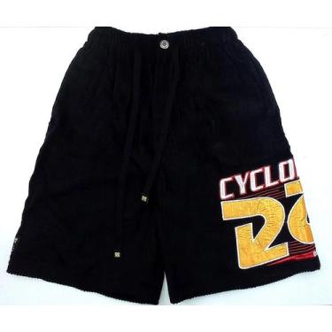 Imagem de Bermuda Cyclone Veludo Relax  Masculino Adulto Cores Diversas, 40, Cor