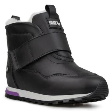 Imagem de Bota feminina Snowy Fasten forrada em lã sintética Ref.:23113 - Fiero,