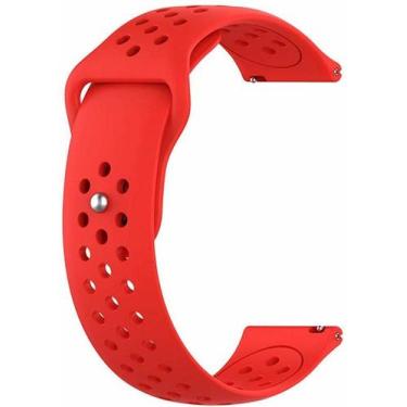 Imagem de Kit Pulseira + Case bumper para Bip e BIP Lite - Nsmart, Vermeelha NK 