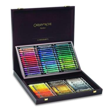 Imagem de Giz Pastel Aquarelável Caran D'ache Neocolor II C/84 - Caixa - CARAN D