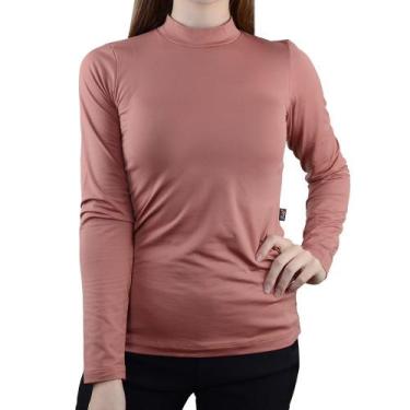 Imagem de Camiseta Térmica Feminina Lezi Gola Alta Telha 500734, P
