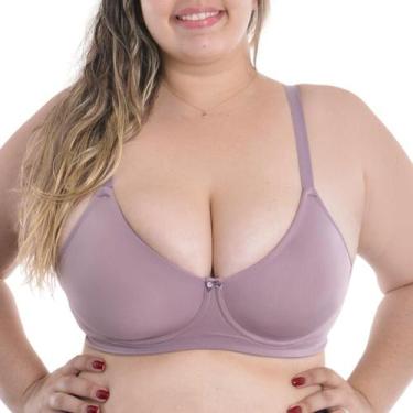 Imagem de Sutiã Moldado Duplo Sem Bojo Sem Aro Vi Lingerie, 46, Satin