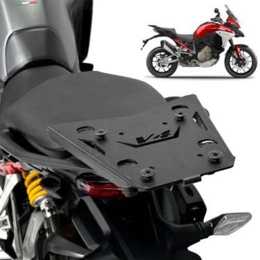 Imagem de Suporte de Baú Bagageiro Ducati Multistrada V4s 2021+ Bráz - Bráz Aces