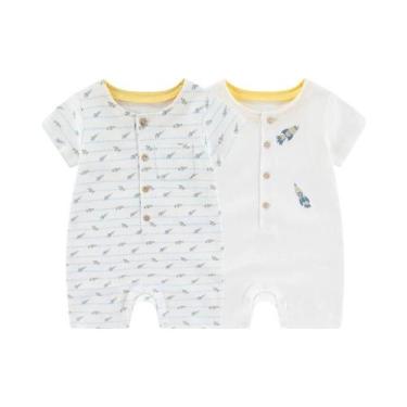 Imagem de Macacão De Verão Para Bebês Em Estilo Cartoon, 2 Peças, Roupa De Algod