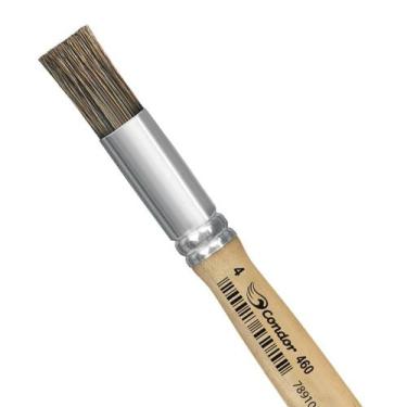 Imagem de Pincel Broxinha 460 Condor Cerda Natural Cabo Curto, 0