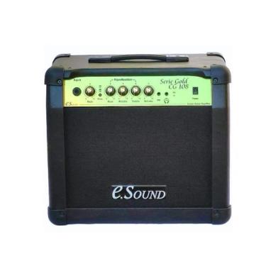 Imagem de Amplificador E-sound Serie Gold Cg 108 Para Guitarra 30w Rms Preto 127