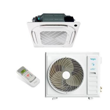 Imagem de Ar Condicionado Split Cassete 4 Vias Inverter Elgin R-32 Wi-fi 48000 B