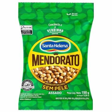 Imagem de Amendoim Mendorato S/PELE Salgado 150G