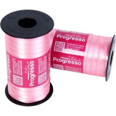 Imagem de Fita de Cetim 07MM 100M. Rosa Escuro 240 - Fitas Progresso