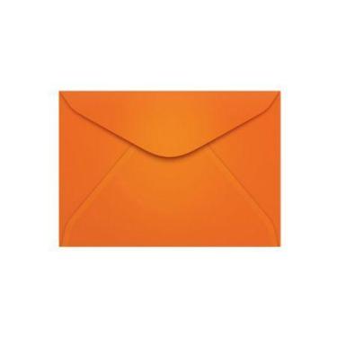 Imagem de Envelope color plus Laranja 114x162mm - caixa com 100 unidades - Scrit