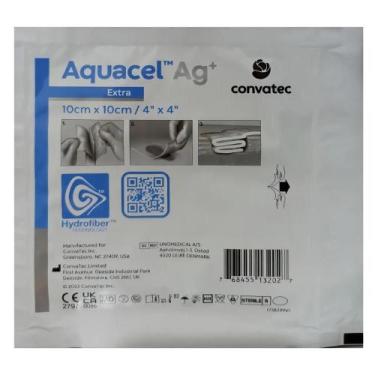Imagem de Curativo Aquacel Ag+ Extra 10 x 10 cm (CONVATEC)
