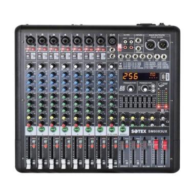 Imagem de Mesa de Som Sotex 8 Canais SM0803UX