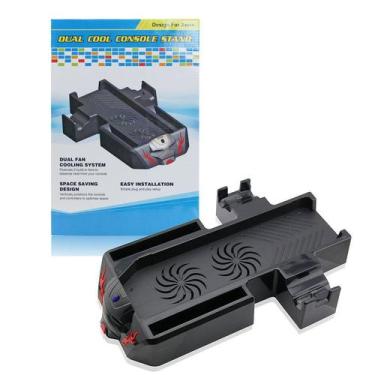 Imagem de Base Suporte Cooler Compatível Com Xbox One Fat Carregador de Controle