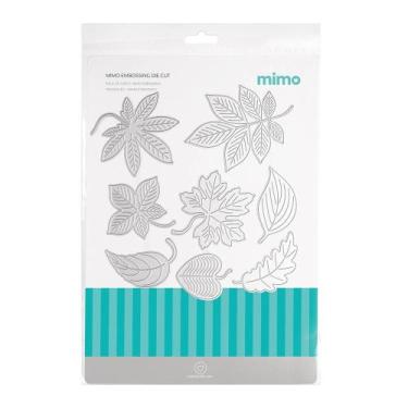 Imagem de Faca de Corte Mimo Embossing - Folhagens de Outono - 8 Pç