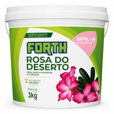 Imagem de Fertilizante Via Solo para Rosa Do Deserto Ajuda a Floração Nutrientes