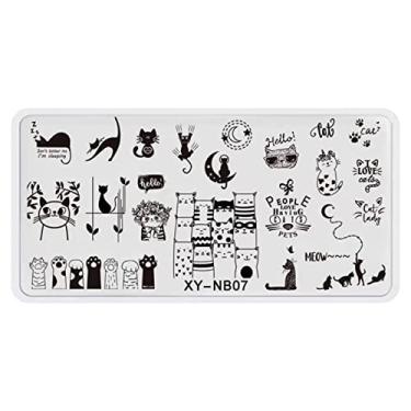 Imagem de Letra De Selo De Unha Impressão De Unhas De Unhas De Estampamento De Unhas Flores De Flores De Design Ferramento De Sembolo Para Manicure Salon Home Diy Halloween Natal