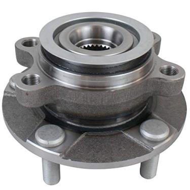 Imagem de PAROD 513298 rolamento de roda dianteira e conjunto de cubo compatível com Nissan Rogue 2008-2013 2014-2015 Nissan Rogue Select, 2008-2012 (2,5L 4 cilindros apenas) 5 porcas com ABS