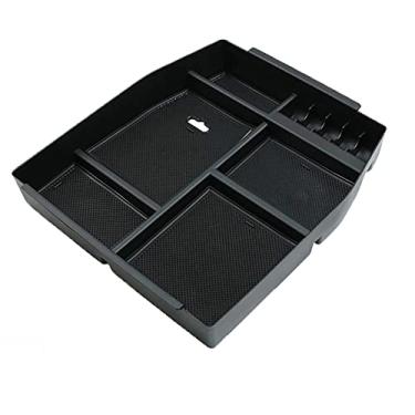Imagem de Loveyes Organizador de console central f150 acessórios Bandeja organizadora de console central compatível com F150 Acessórios de console de apoio de braço Caixa de armazenamento 2015 2016 2017 2018
