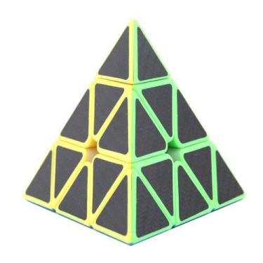 Imagem de Cubo Mágico Cubotec Triângulo Preto - Braskit