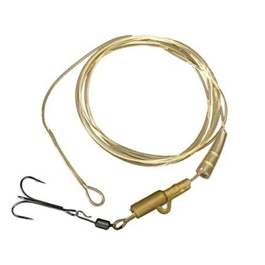 Imagem de pesca 20 kg, líderes resistentes fluorocarbono - pesca para pesca água salgada/doce, linha pesca fazem equipamento pesca carpa Xiaoguozi