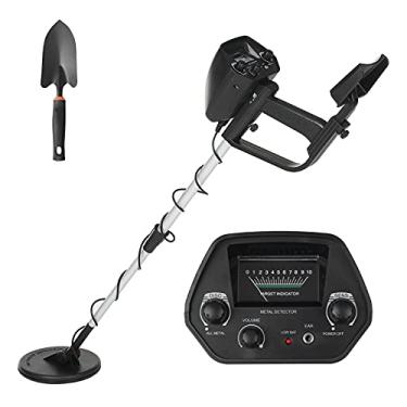 Imagem de Tingpai Detector de metais subterrâ portátil e leve detector de metais subterrâ MD4030 alarme sonoro sem bateria enviado com pá