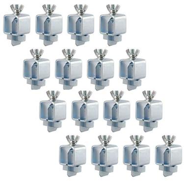 Imagem de Toolly Braçadeiras de solda de extremidade – Pequenas braçadeiras de solda para solda de ponta a ponta, pacote com 16 (2,5 cm x 2,5 cm x 5,3 cm)