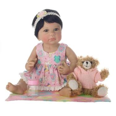 Boneca Bebê - Reborn - Laura Baby - Mini Theo - Shiny Toys - Ri Happy