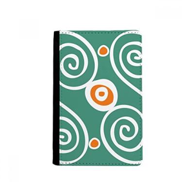 Imagem de Green Plants México Totems Civilização Antiga Porta Passaporte Notecase Burse Carteira Capa Carteira Cartão Bolsa, Multicolor