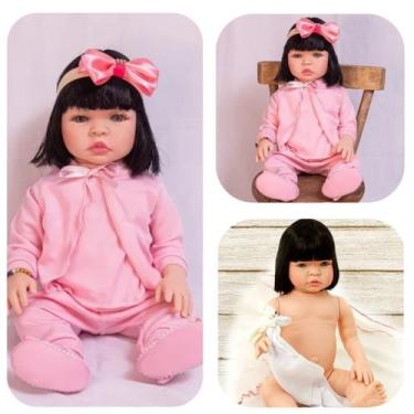 Boneca Bebe Reborn Morena Menina Barata Realista - Cegonha Reborn Dolls - Boneca  Reborn - Magazine Luiza