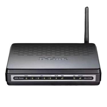 Imagem de Roteador D-Link Wireless ADSL2 + Router DSL-2730B Integrado - novo