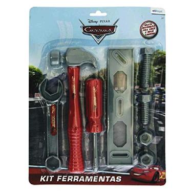 Imagem de Kit de Ferramentas de Brinquedo da Disney Carros Cars 8 Peças
