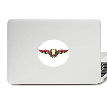 Imagem de Adesivo de notebook com emblema nacional da bandeira da Bielorrússia