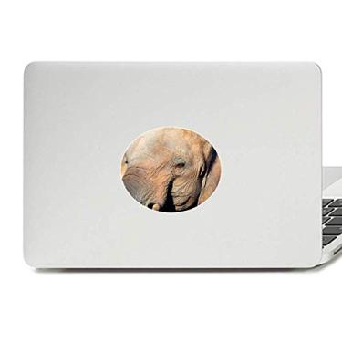 Imagem de Adesivo de notebook com emblema de animal selvagem Elefante Terrestre Organismo