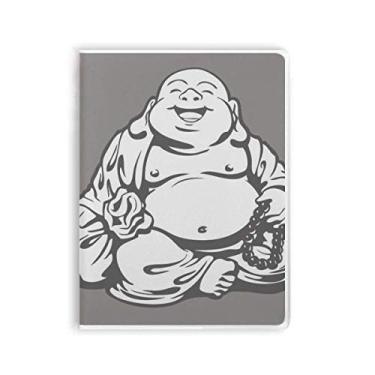 Imagem de Caderno de desenho Buddhism Maitreya Line, capa de chiclete, diário de capa macia