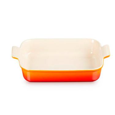 Imagem de Travessa Retangular 32 cm Heritage Laranja Le Creuset