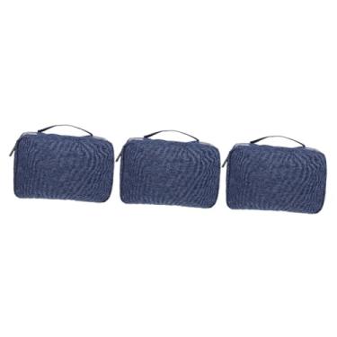Imagem de DOITOOL 3 Pecas saco de armazenamento pendurado masculino bolsa cosmética pendurada mochila para viagem malas de viagem para homens bolsa pendurada de viagem bolsa de cosméticos ligar cara