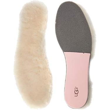 Imagem de UGG Palmilha de pele de carneiro para mulher, Natural, 7