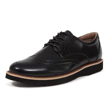 Imagem de Deer Stags Tênis masculino WALKMASTER Wing TIP Oxford 1, Preto, 47