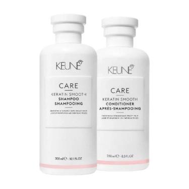 Imagem de Kit Keune Care Keratin Smooth Shampoo 300ml, Condicionador 250ml - Keu